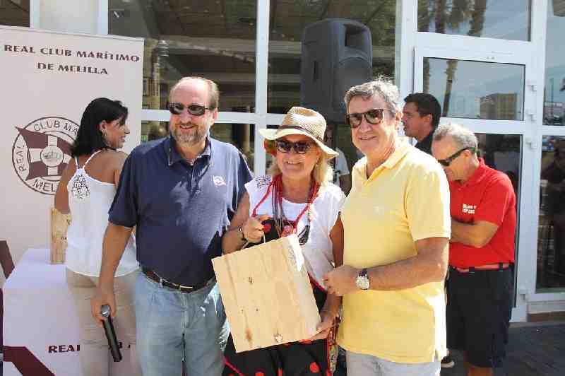 José Robles y Luis Alpuente logran el primer puesto en el concurso de paellas del Club Marítimo