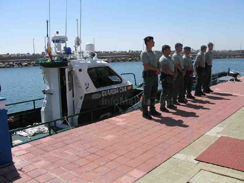 La Guardia Civil de Melilla recibe dos nuevas embarcaciones para el GEAS que le otorgarán mayor capacidad de maniobra en salvamentos y rescates en el