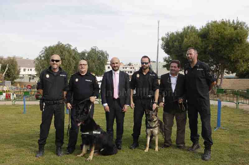 La Policía Local de Melilla refuerza su unidad canina con dos nuevos perros
