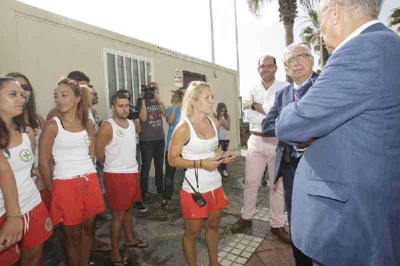 El servicio de socorrismo de las playas de Melila ha rescatado hasta el momento a 15 bañistas, 7 menos que en todo el verano pasado