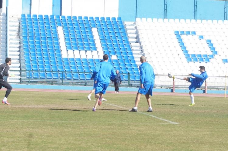 Unión Deportiva Melilla: Último entrenamiento antes del partido en Cádiz