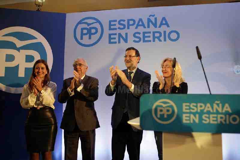 Mariano Rajoy pide el apoyo de los melillenses para poder seguir ocupándose de los problemas o asuntos que les preocupan