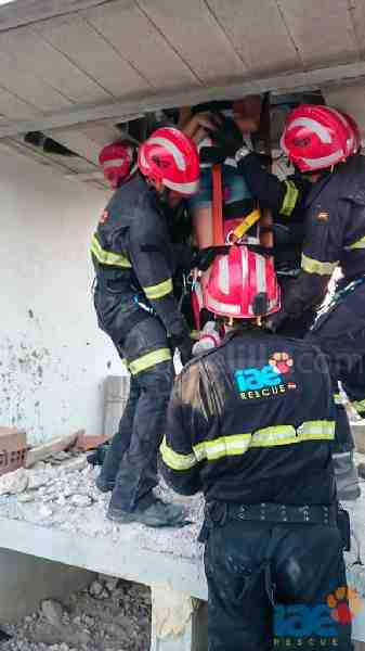 Los voluntarios de IAE de Melilla y Valencia llevan a cabo un simulacro de terremoto simultáneo en ambas ciudades