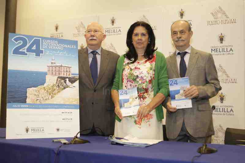 Los Cursos Internacionales de Verano Ciudad de Melilla se afianzan su prestigio y madurez en su 24º edición