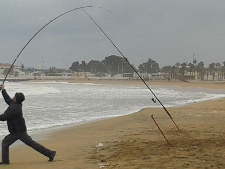 Una vista de la denominada "Zona de Pesca"