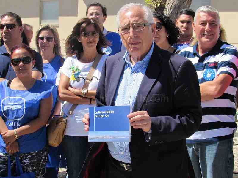 Imbroda: “Nuestro propósito es el de continuar construyendo Melilla"