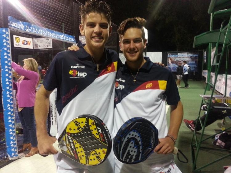 Padel (Mundial Menores Méjico): Los melillenses Pablo Castillo y Jesús Moya Campeones del Mundo