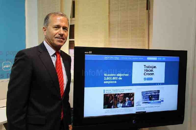 Miguel Marín ha sido el encargado de presentar la nueva web