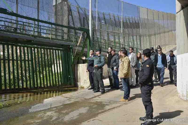 La Fundación de Estudios Estratégicos e Internacionales conoce de cerca el trabajo de la Guardia Civil en la frontera