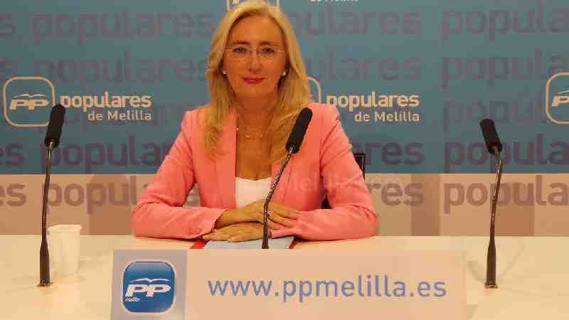 María del Carmen Dueñas, secretaria regional del PP de Melilla