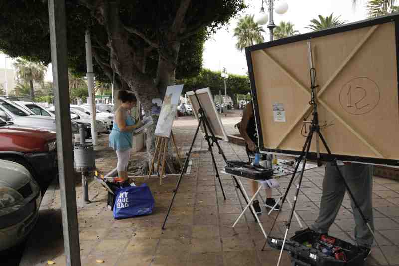 Joaquín Martín Aranda se hace con el Primer Premio del XII Certamen de Pintura Rápida “Ciudad de Melilla”