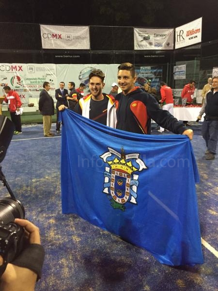 Padel (Mundial Menores Méjico): Los melillenses Pablo Castillo y Jesús Moya Campeones del Mundo