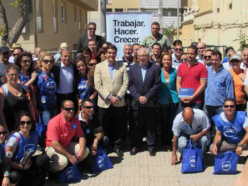 Imbroda: “Nuestro propósito es el de continuar construyendo Melilla"