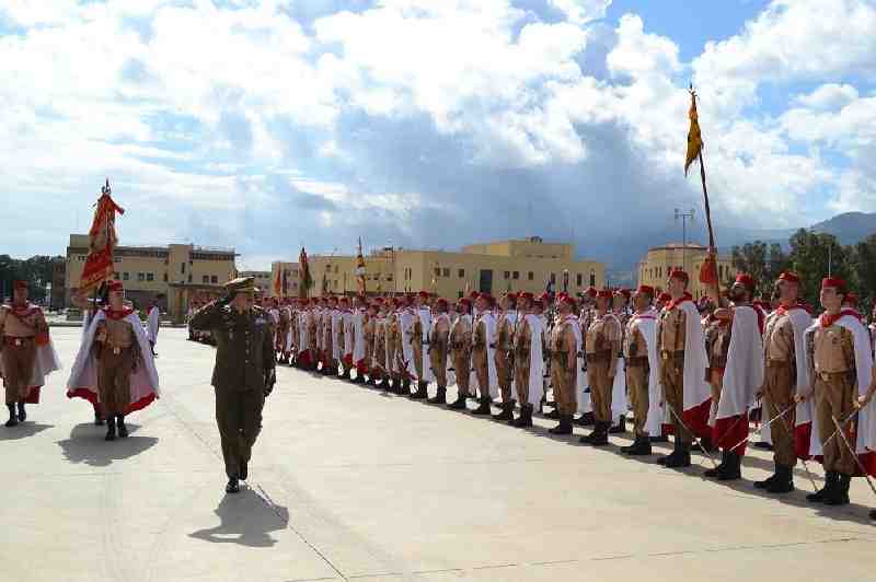 La Base Alfonso XIII acoge la celebración del Viernes Regular con el nombramiento como Regular de Honor del Jefe Superior de Policía de Melilla