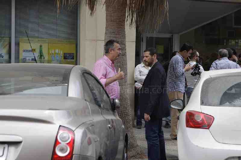 Altercado en la sede de Correos de Melilla entre simpatizantes de PP y CPM
