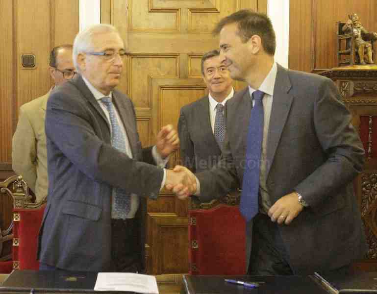 La Ciudad cede al Estado nuevos terrenos de Jardín Valenciano para completar las instalaciones del futuro Instituto de Secundaria