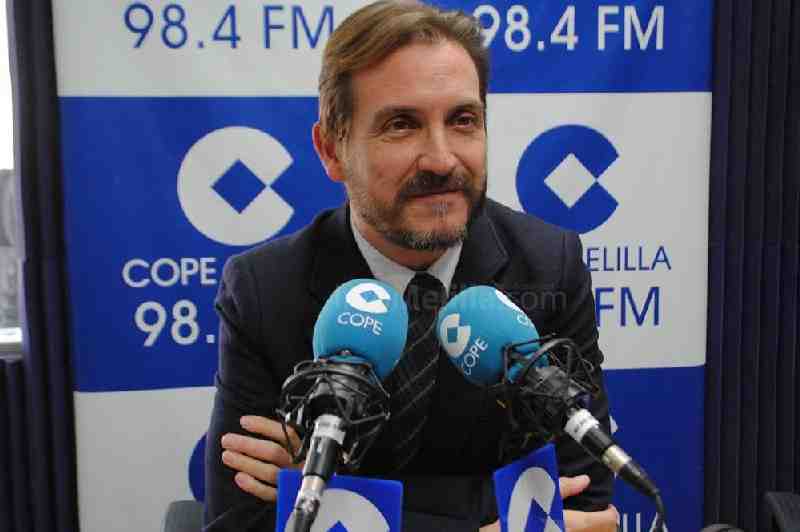 Gregorio Escobar durante su entrevista en la Cadena Cope