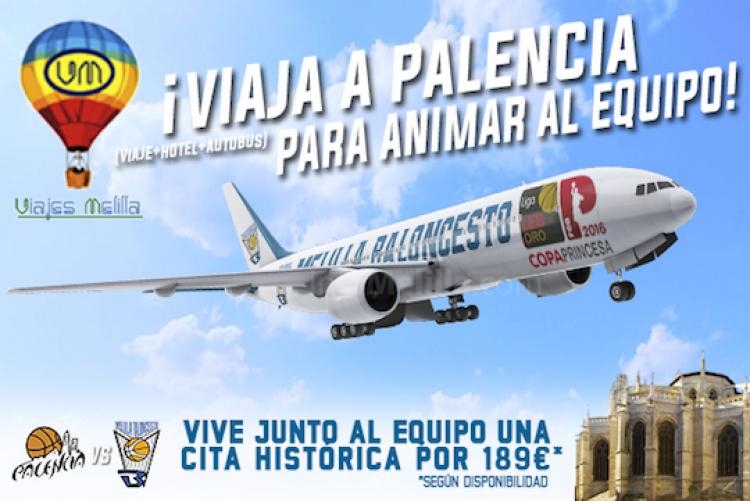 Anima al Melilla Baloncesto en la Copa Princesa