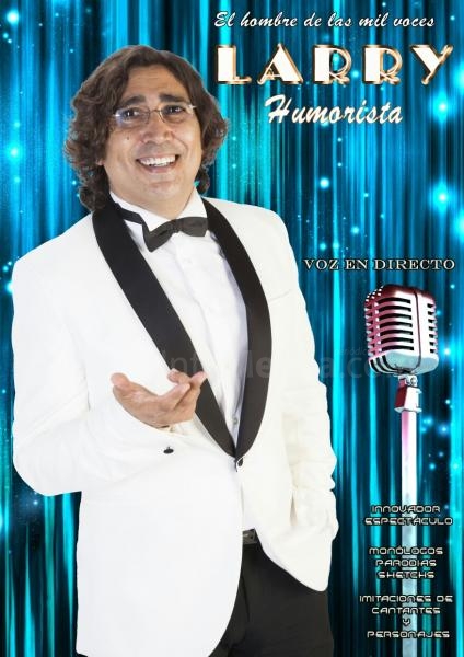 Larry el gran humorista melillense que amenizará este vento