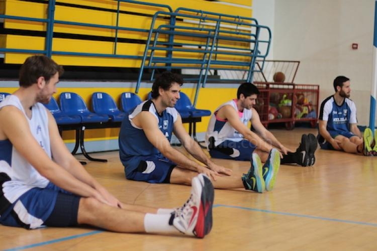 Melilla Baloncesto: Primer entrenamiento del año