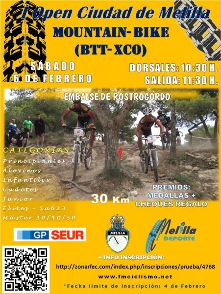 Ciclismo: La I Prueba del trofeo federación se disputará el sábado 14, "Día de los Enamorados"