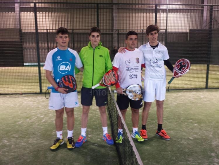 Padel: Gran actuación de los hermanos Moya en la primera cita Nacional de Menores