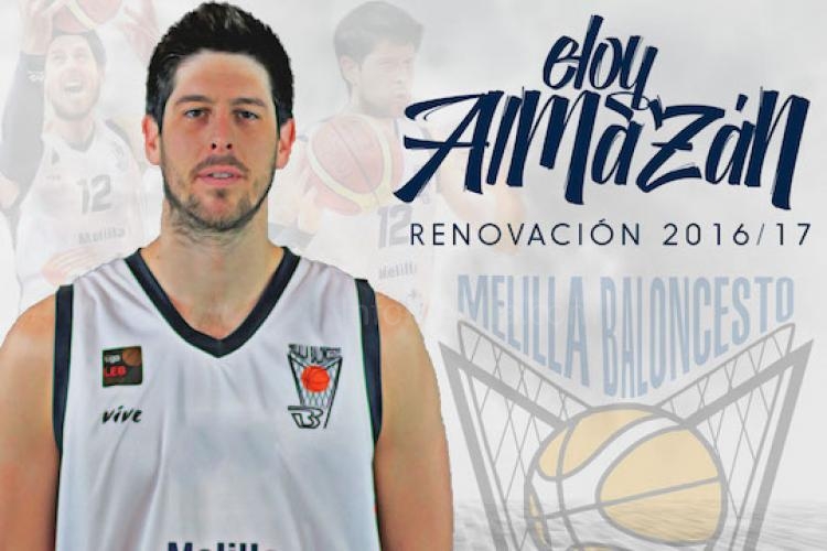 Eloy Almazán seguirá capitaneando al Melilla Baloncesto