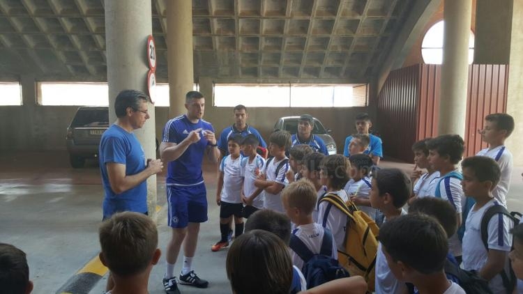 Satisfactoria experiencia de nuestros niños del Campus de Tecnificación con la Chelsea FC Foundation en Málaga