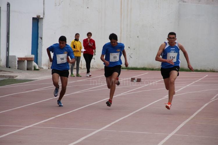 Atletismo: Comenzaron los juegos escolares en las pistas deportivas del estadio Alvarez Claro