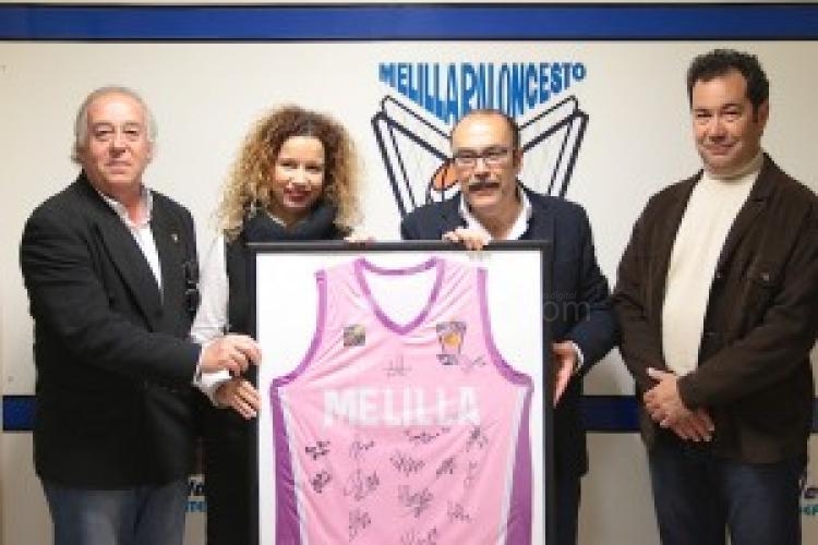 El Melilla Baloncesto agradece a Isabel Moreno su colaboración con el Club