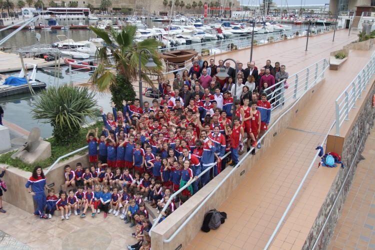 La familia baloncestística del Real Club Marítimo sigue creciendo