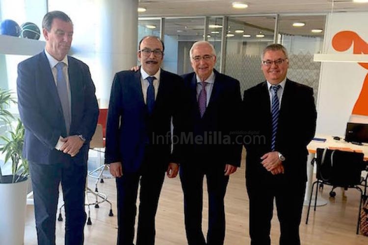El Club Melilla Baloncesto y el gobierno de la CAM se reúnen con la ACB
