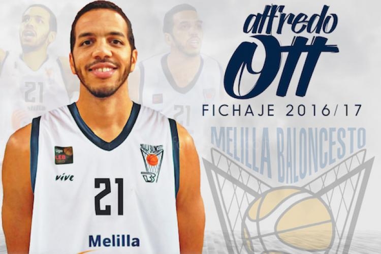 Alfredo Ott se une al perímetro del Club Melilla Baloncesto