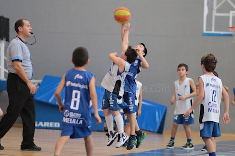 Melilla Baloncesto: Los Babybasket inauguran el 2016 baloncestístico