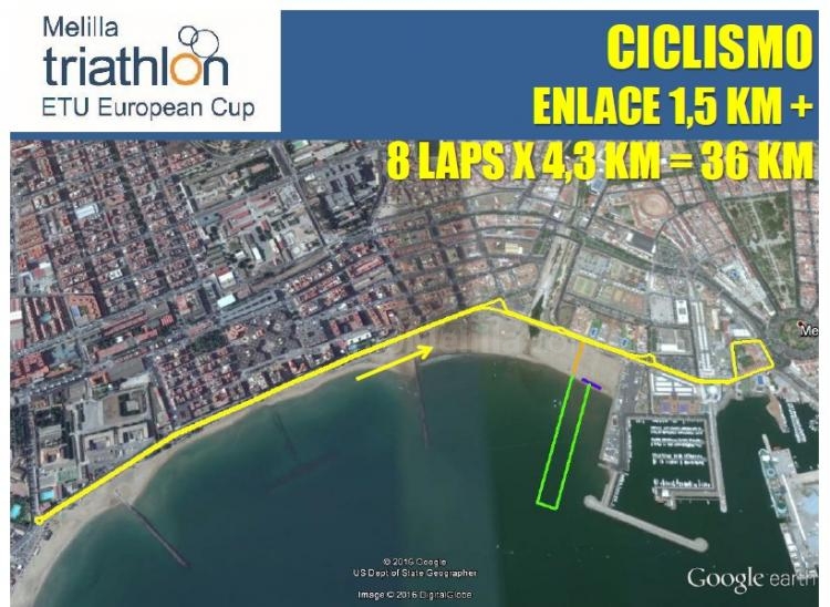 El Campeonato de Europa de triatlon disputarse en la Ciudad Autónoma e Melilla podrá seguirse en directo