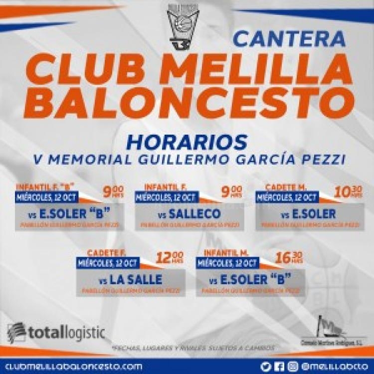 Baloncesto Base: El resto de categorías entran a escena en el V Memorial Guillermo García Pezzi