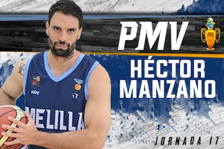 Manzano se lleva el ‘PMV’ del partido en Coruña