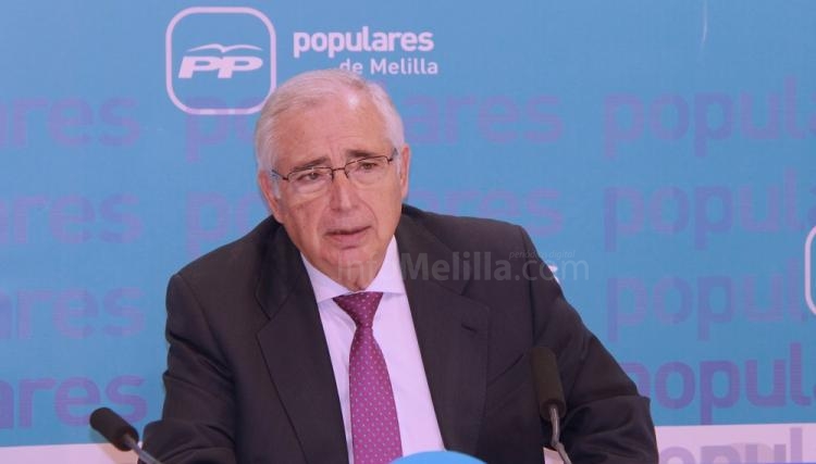 Juan José Imbroda, presidente de Melilla