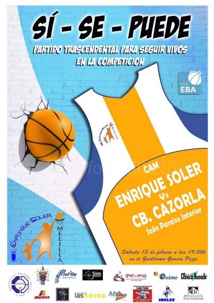Cartel anunciador del citado partido