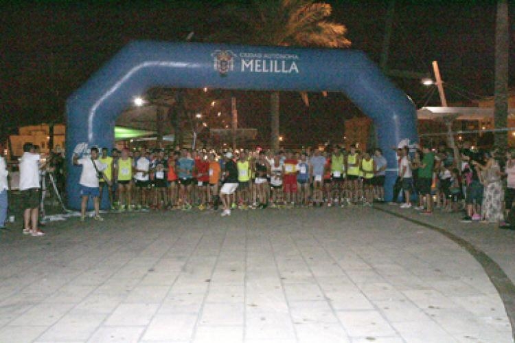 II Carrera Nocturna “Ciudad de Melilla”: Los vencedores fueron Benjamín Moreno y María Fernanda Ramírez