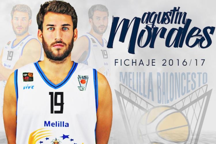 Agustín Morales refuerza al Club Melilla Baloncesto