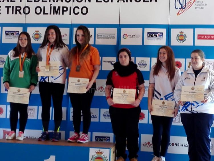 La melillense considerada la mejor federación nacional en el Campeonato de España de Pistola Estandar y Velocidad