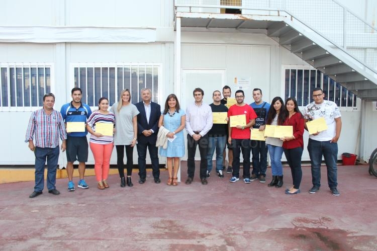 La Fundación FMF entrega los diplomas de dos cursos del SEPE