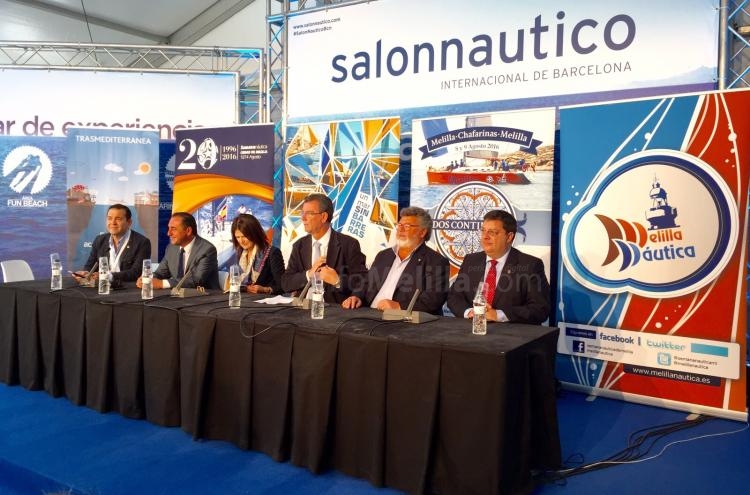 Las citas deportivas de Melilla Náutica 2017 se presentan este sábado en el Salón Náutico de Barcelona