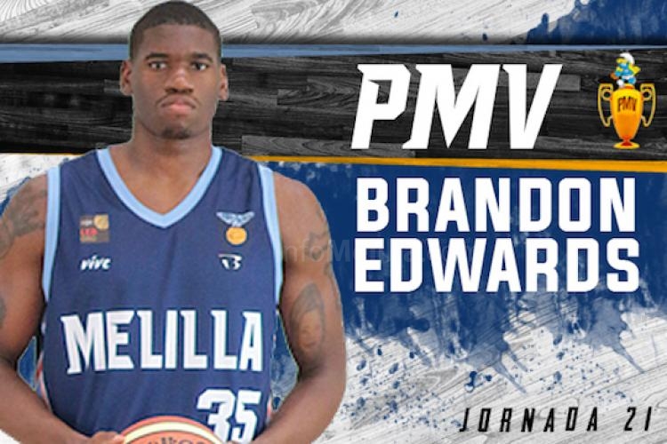 Brandon Edwards suma un nuevo ‘PMV’ tras el partido ante Amics Castelló