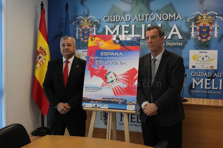 La Selección Española de Fútbol Sala se jugará el pase al Mundial de Colombia ante Eslovenia el 12 de abril en Melilla