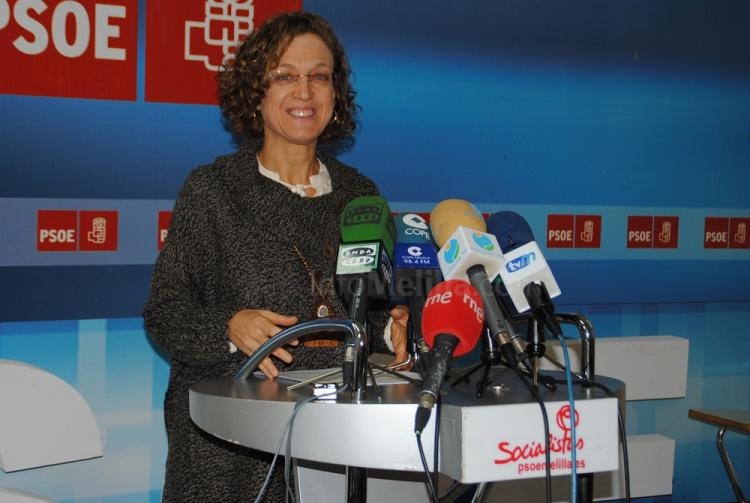 Gloria Rojas, presidenta de la gestora del PSOE
