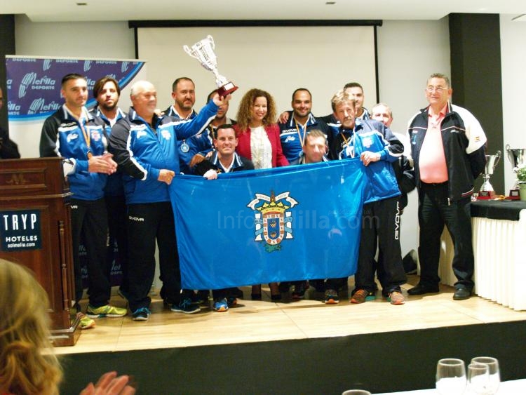 Pesca: El Tryp Melilla Puerto albergó la clausura el XLVII Campeonato de España de Selecciones Autonómicas