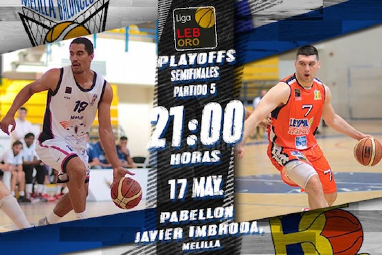 Melilla Baloncesto se juega su pase a la final en la hoya a presión que debe ser este martes el "Javier Imbroda"
