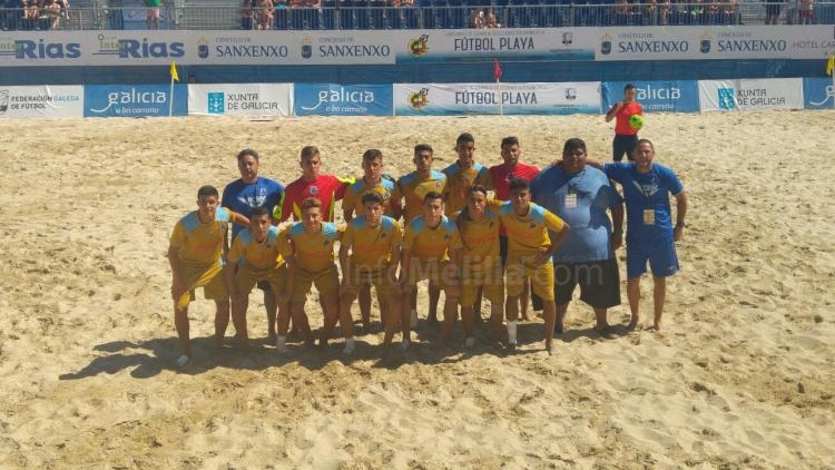 Fútbol Playa: Los juveniles de Melilla buscan revalidar el título de Campeón de España ante la Región de Murcia